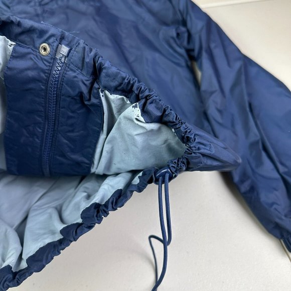 Gap Full Zip Windbreaker Jacket Navy Blue Size XL Rain Jacket‎ - Picture 3 of 11